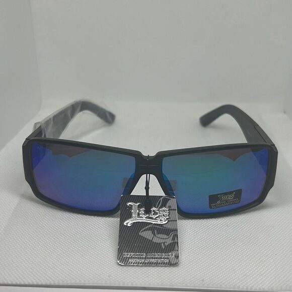 Locs Mens Mirrored Hardcore Sunglasses - Picture 3 of 3